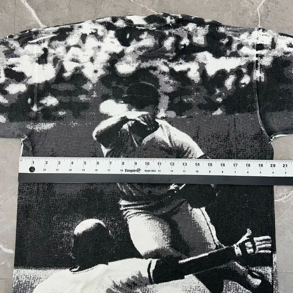 Vintage Minnesota Twins Graphic Tee Mens‎ Large AOP All Over Print MLB Baseball